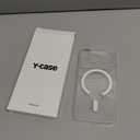 Y-Case Stronger Magnetic & Anti-Yellowing for iPhone 17 Pro Case Clear, Fit for MagSafe, Military Grade Drop Protection, Camera Control, DIY Button, Slim for iPhone 17 Pro Max Case Diamond Clear