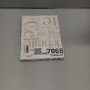 UNIQOOO 12 Pack Trapezoid Walnut Wood Stand |1.2mm Slot for Cardstock, Wedding Table Numbers Holders, Photo Holder, Photo Display Stand for Event Decor, Retail Shop, Cafe Restaurant Menu, Business Card, Name Tag