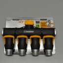 Melnor 357 EZ-Flow 4-Way Control Valve; Easy Lever Flow-Control/Shut Off