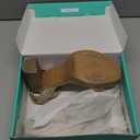 Ankis Platform Heels for Women 4 Inches Chunky Heels Sandals for Women Comfy Open Toe Block Heeled Sandals Nude White Silver Gold Black Ankle Strappy Heels
Size 8