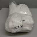 Ultra Soft Cozy Faux Fur Throw Blanket, Fuzzy Plush Thick Bubble Blanket, Luxury Fluffy Blanket for Couch, Sofa, Bedroom, and Living Room, 50x60 Inches, Cream White