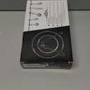 HaWare Black Silverware Set, 20 Pieces Stainless Steel Square Flatware Cutlery for 4, Modern Tableware Eating Utensils for Home, Matte Finish, Dishwasher Safe