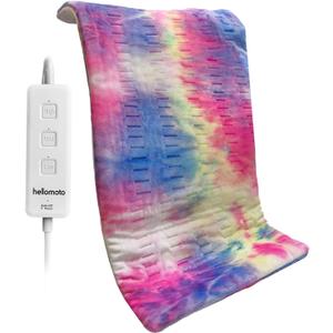 Electric Heating Pad for Back Pain and Cramps Relief, Hot Heated Pad with Auto Shut Off, Fast Heat Heating Pad for Period Cramps - 24"x 12"