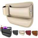 Cup Holder Gap Filler, Car Gap Filler Organizer, Car Gap Filler, Gap Filler Organizer, Car Gap Holder, Suitable Most Vehicles (Driver Seat - Black)