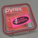 Pyrex Freshlock Glass Food Storage Lunch Container, Airtight & Leakproof Locking Lids, Freezer Dishwasher Microwave Safe