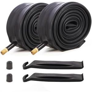 Heavy Duty Bike Tubes 2PCS 16"/ 20"/ 24"/ 26"/27.5" x1.75/1.9/2.0/2.1/2.125 Schrader Valve Bicycle Inner Tubes