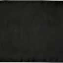 FRF FLAG Solid Black Flag 3x5 Ft, 210D Nylon Black Flags, DIY Flag, Outdoor Heavy Duty Double Side, Bright Colors with 2 Brass Grommets