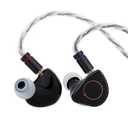 Linsoul SIMGOT SuperMix 4 1DD+1BA+1Planar+1PZT Hybrid Drivers Earphones, HiFi in Ear Monitor IEM, Wired Gaming Earbuds with OFC Silver-Plated Cable for Musician Audiophile