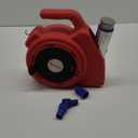 Rozlchar 635GPH 2 in 1 Water Transfer Pump Compatible For Milwaukee 18V Battery,120W Portable Oil Pump Extractor w/16Ft Cord for Pool,Water Beds,Garden Shower, Puddle,Diesel Boat Truck(No Battery) (Red)