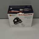 KitchenAid 5 Ultra Power Speed Hand Mixer KHM512, Onyx Black
