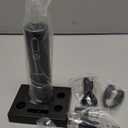 Electric Wine Opener Set with Base  Rechargeable Wine Bottle Opener with Foil Cutter, Wine Aerator and Wine Stoppers  Wine Accessories Gift for Wine Lovers (Black)