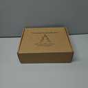 Christmas Stocking Holders for Mantle - Set of 6 Silver Hangers for Fireplace - Hooks for Christmas Stockings