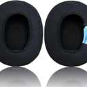 Replacement Ear Pads for Skullcandy Venue Wireless ANC, Headphones Ear Cushions Covers for Skullcandy Crusher Wireless/Evo/Hesh ANC/EVO/Crusher ANC Headset Accessories Ear Cups (Cooling Gel Black)