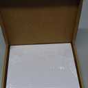 25 Pack Backing Boards Only - 8x10 Uncut White Mats Matboards, Acid Free Backerboards for Art Prints, Ideal for Photos/Pictures/Prints/Frames/Arts