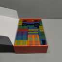 Gemmicc 100 PCS Magnetic Tiles with 2 Cars, STEM Approved Educational Magnet BuildingToys, Magnet Puzzles Stacking Blocks for Boys Girls