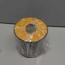 Tissue Box Cover, Bamboo Dryer Sheet Holder, Rectangular/Round Dryer Sheet Dispenser for Storage on Bathroom Vanity, Countertop, Bedroom Dresser (Round/Gray)