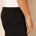 Amazon Essentials Men's Slim-Fit Wrinkle-Resistant Flat-Front Chino Pant, Black, 36W x 34L