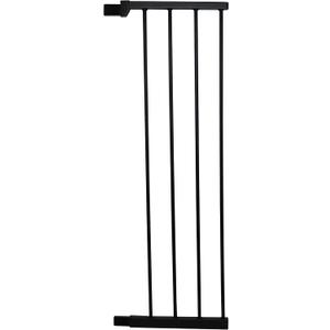 Cardinal Gates Large Extension for Extra Tall Premium Pressure Gate, Black (XTPPX-BL-P)