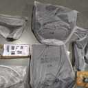 BOLISS Ergonomic Drafting Chair with 4-Level Adjustable Headrest Tall Standing Desk Stool with Soft Microfiber Leather Seat, Breathable Mesh Back, 90 Flip-Up Arms, and Adjustable Foot Ring (BLS-2818HD)