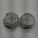 Jippedea Round Coaster Holders,4 Pcs Metal Coaster Storage Rack,Drink Coasters Holder Without Coasters