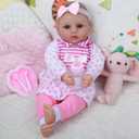 WOOROY Baby Doll, 18 inch Cute Realistic Baby Dolls Large Soft Body Baby Doll, Real Life Baby Dolls with Accessories for 3+ Year Old Girls Gifts, Pretend Play, Collection