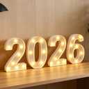 2026 Graduation Decorations 8 LED Marquee Light-Up Letters,"Grad 2026"for Preschool, Kindergarten, School, and College Party Décor