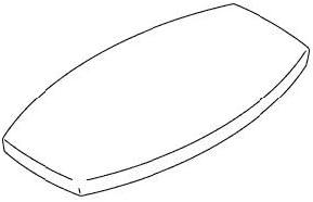 KOHLER 1070414-0 Genuine Part, White