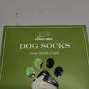 EXPAWLORER Anti Slip Dog Socks to Prevent Licking Paws, Dog Shoes for Hot Pavement, Dog Booties for Hardwood Floors, Dog Boots & Paw Protectors with Grippers for Small Medium Large Senior Dogs Black S