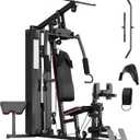 GarveeLife Home Gym Equipment Machine, Full Body Workout Machine with 150 LBS Weight Stack