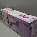 Voyager 3 Wheel Kids Scooter with Light Up Wheels & Tbar - Pink/Purple