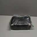 Wearable Breast Pump Bag with Cooler Compartment Fits for Willow/Eufy/ Elvie/Momcozy M5/S12 Pro/Medela, Breast Milk Travel Tote Bag with Ice Pack & Waterproof Mat, Black