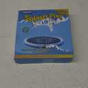 VISTOP Non-Slip Splash Pad for Kids and Dog, Thicken Sprinkler Pool Summer Outdoor Water Toys - Fun Backyard Fountain Play Mat for Baby Girls Boys Children or Pet Dog (67 inch, Blue&Blue)