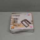 5-Speed 400W Hand Mixer Electric Handheld - Ultra-Powerful Handheld Mixer with Turbo Function & Eject Button, 4 Stainless Steel Attachments for Dough, Cream, Batter, Eggs & Baking