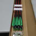 LWANO Crossbow Bolts 20 22 Inch Carbon Archery Arrows 12 Pack and 6 Pack Hunting Broadheads kit (Green)
