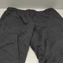 Fruit of the Loom Eversoft Fleece Elastic Bottom Sweatpants with Pockets, Relaxed Fit, Moisture Wicking, Breathable (XX-Large, Black)