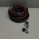 Flexible 1/4" Pressure Washer Hose 50FT,3600PSI Kink Resistant Power Washer Replacement Hose with Leak-Free M22-14mm&3/8" Quick Connect Kit,Used for Extension