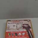 Horsepower Scrubber, Waterproof, Electric Power, Spins 350 RPM, 5 Brush Heads, AS SEEN ON TV, Cleans Dirt & Grime, Tile, Grout, Bathrooms, Kitchen, Auto Rims, Outdoor Furniture & More, Rechargeable