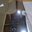 71x28 Inch Arched Floor Mirror - Full Length Black Standing Mirror for Bedroom, Living Room, Dressing - Tall Leaner Mirror with Arch Design, Wall or Free-Standing Decor