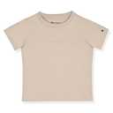 Champion Boys Mesh T-Shirt Short Sleeve Crew Neck Cotton Pinhole Tee Shirts for Kids Beige (M)