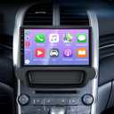 Car Radio for Chevy Malibu 2011 2012 2013 2014 2015 Stereo, 9‘’ Touch Screen Head Unit for Malibu Android Radio Bluetooth, with Carplay Android Auto, GPS, WiFi, HiFi, Split Screen, SWC, Backup Cam