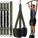 LEEKEY Resistance Bands, Exercise Bands,Pull Up Assist Bands - Bands for Working Out,Band for Men and Women Fitness Training, Physical Therapy,Home Workouts (75LBS-GREEN)