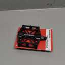 GPMTER Bike Pedals 9/16 for MTB, Mountain Road Bicycle Flat Pedal, with 16 Anti-Skid Pins -Universal Lightweight Aluminum Alloy Platform Pedal for Travel Cycle-Cross Bikes Etc