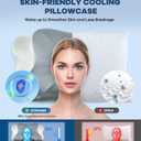 DONAMA Cervical Pillow for Neck and Shoulder Pain Relief, Cooling Contour Memory Foam Pillow, Dual-Height Ergonomic Neck Support Pillow for Side Back Stomach Sleepers with Removable Pillowcase