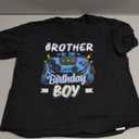 Brother of Birthday Boy Matching family Video Gamer party T-Shirt, Size Small