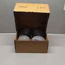 Stanbroil Ceramic Balls - 6" Round Fire Stones for Fire Pit Fire Bowl and Fireplace - Set of 4, Gray