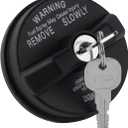 Fuel Locking Gas Cap Custom Fit for 03-22 23 24 25 26 Jeep Wrangler (TJ/LJ/JK/JK/JL/JLU/JT) Locking Gas Cap Replace#17726.17 Replacement Accessories