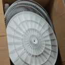 BLACK+DECKER 16" Stand Fan with Pedestal Base, Height Adjustable Pedestal Fan with Remote and Touch Control Panel, Free Standing Fan with 90-Degree Oscillating and 3-Speed Settings, White