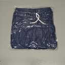 Haloumoning Boys Corduroy Shorts Kids Casual Elastic Waist Drawstring Summer Shorts with Pockets 5-14 Years (Navy Blue)