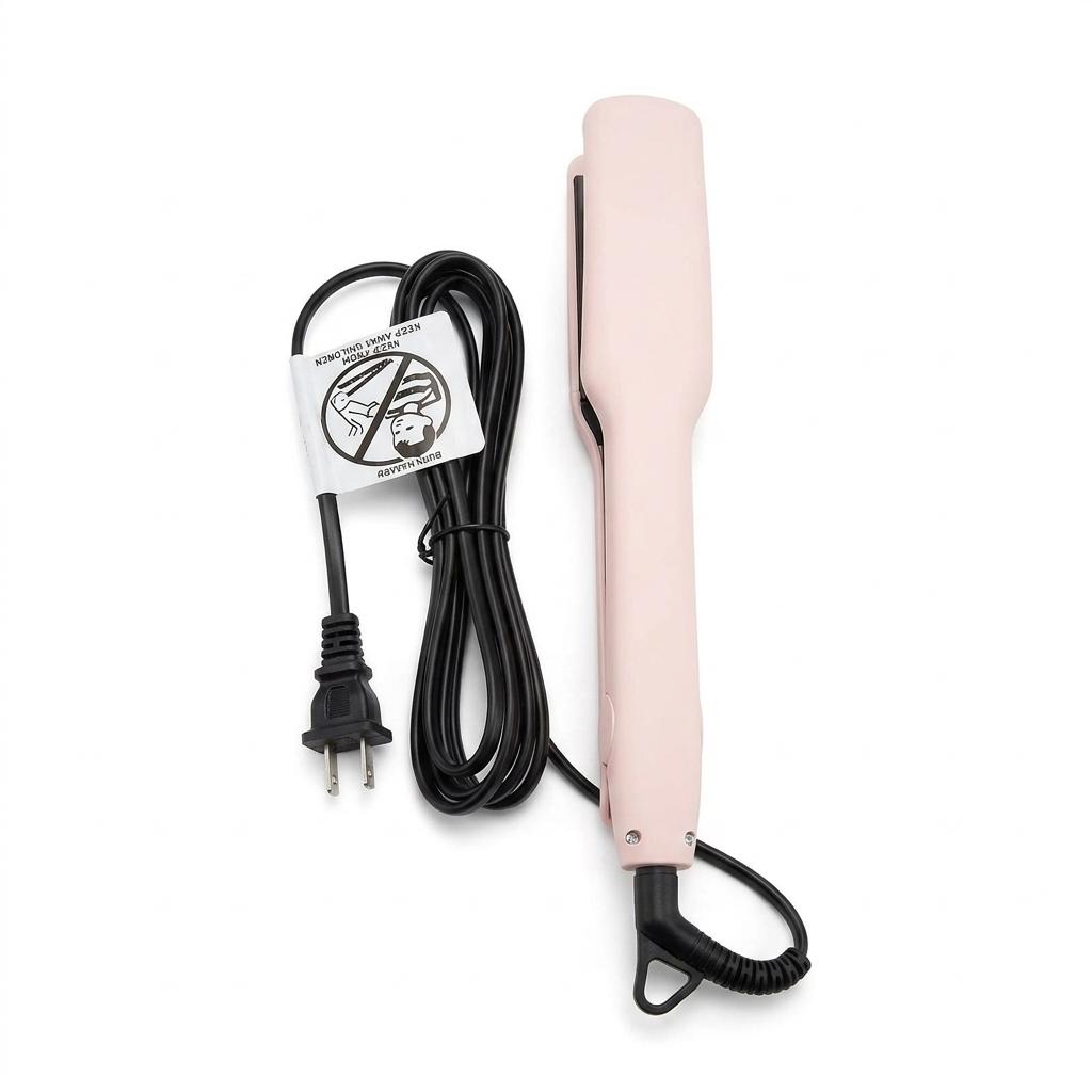Wavytalk 1.7 Inch Wide Flat Iron (Pink)