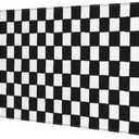 Black and White Checkered Gaming Mouse Pad, Large Mouse Pad for Desk Mat XXL XL Mousepad, Big Keyboard Pad Office Desk Accessories Decor